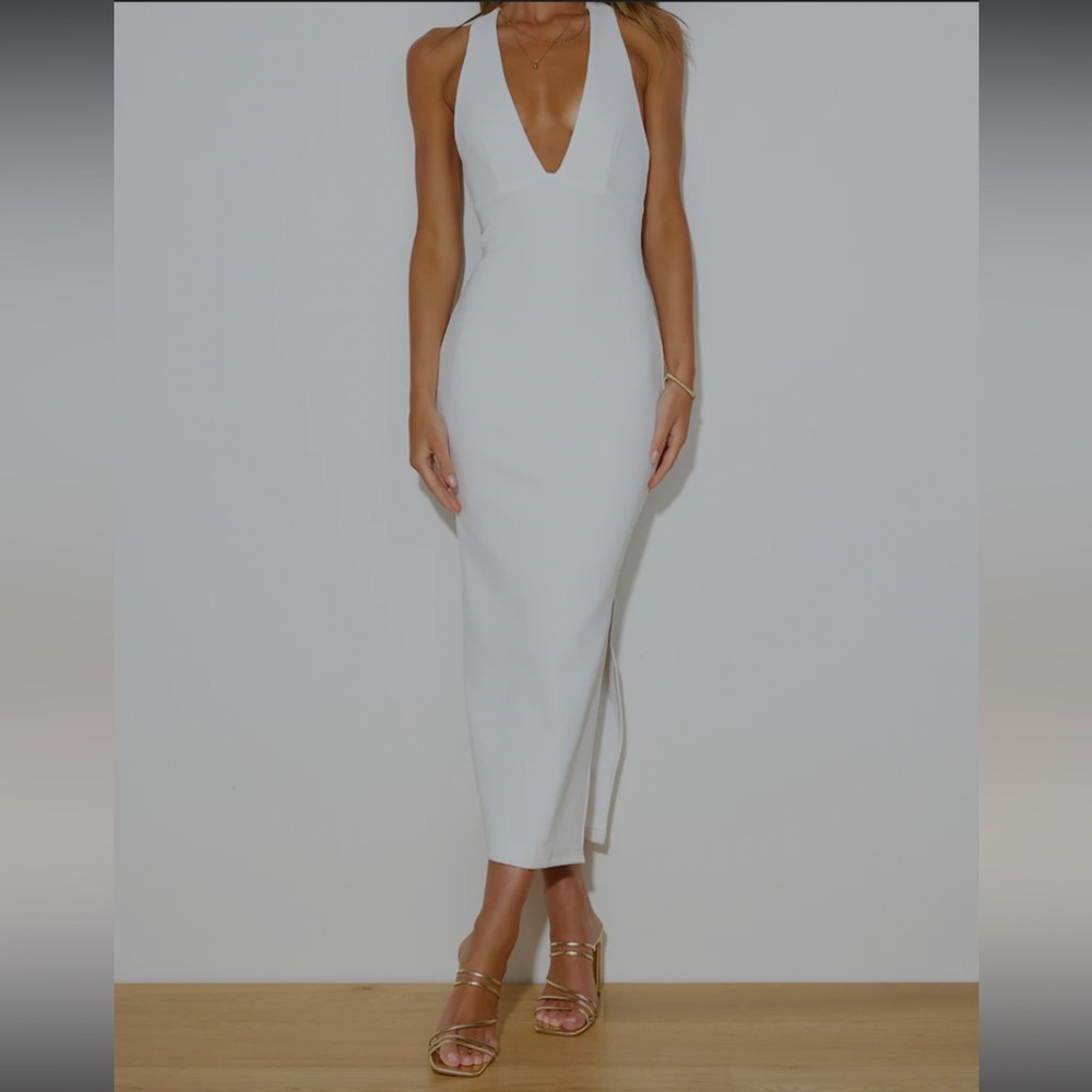 NWOT hello molly white midi